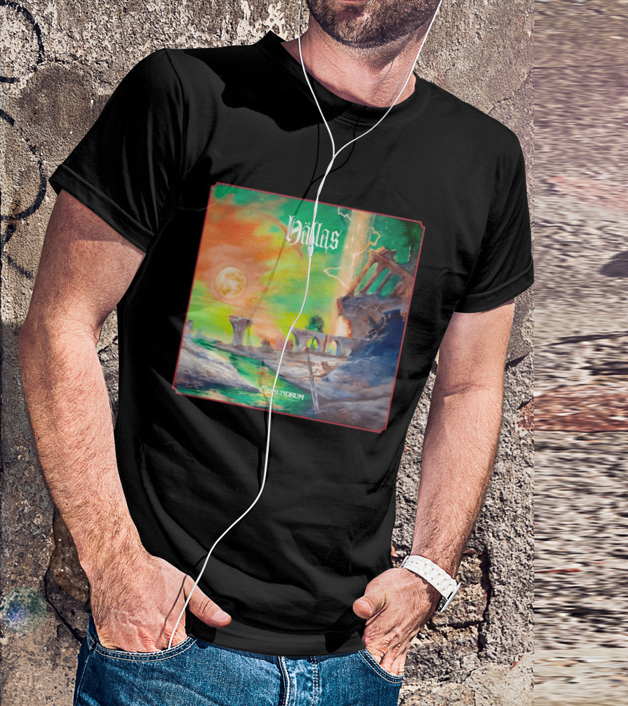 Hällas Conundrum Fantasy Moonscape Adventure T-Shirt