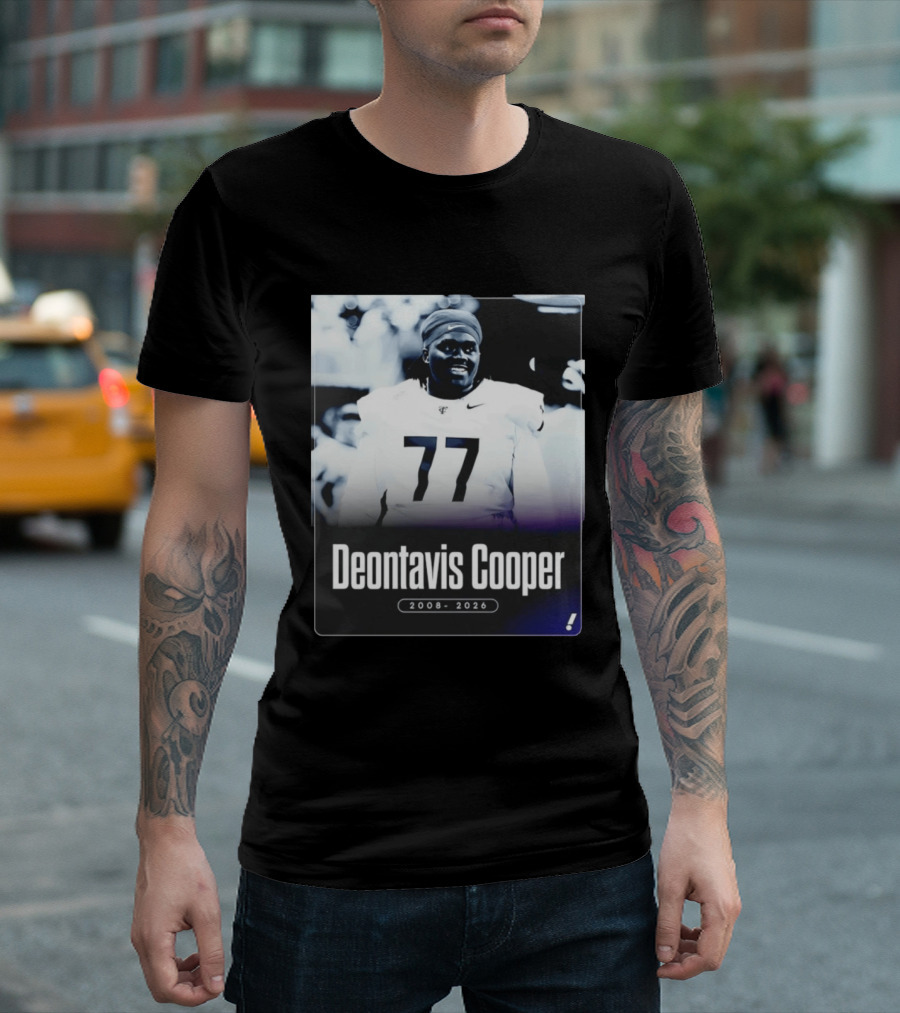 Deontavis Cooper 2008 2026 Nike 77 T-Shirt