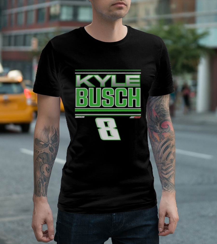 Kyle Busch Number 8 Racing Nascar T-Shirt