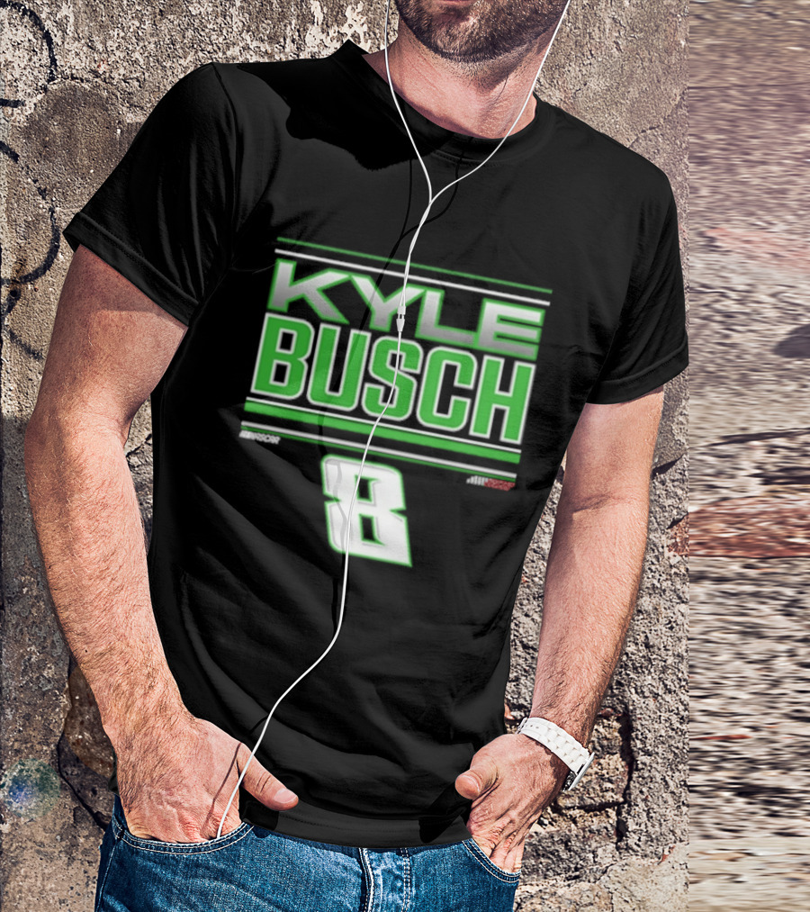 Kyle Busch Number 8 Racing Nascar T-Shirt