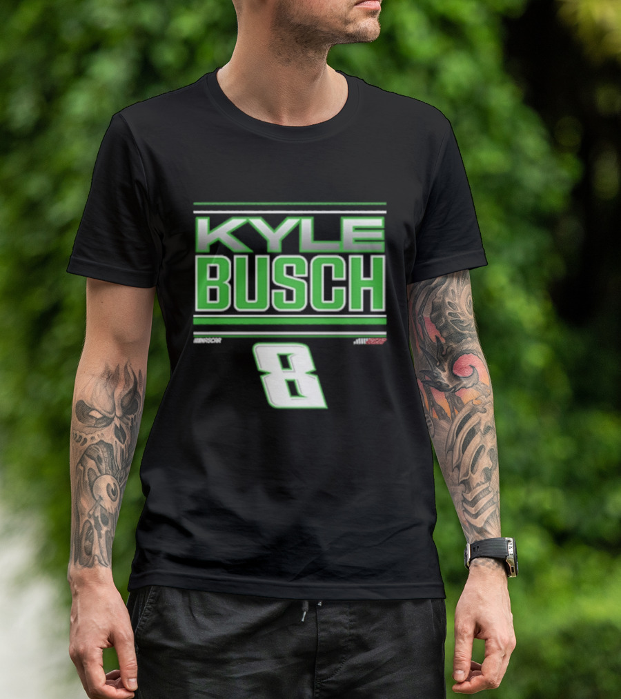 Kyle Busch Number 8 Racing Nascar T-Shirt