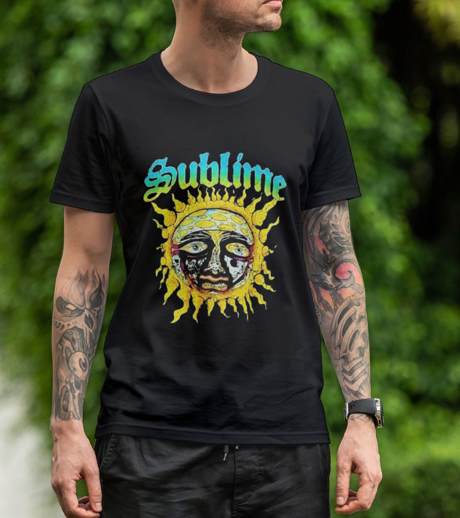Sublime Sun Artwork Netherlands UK Tour 2026 T-Shirt