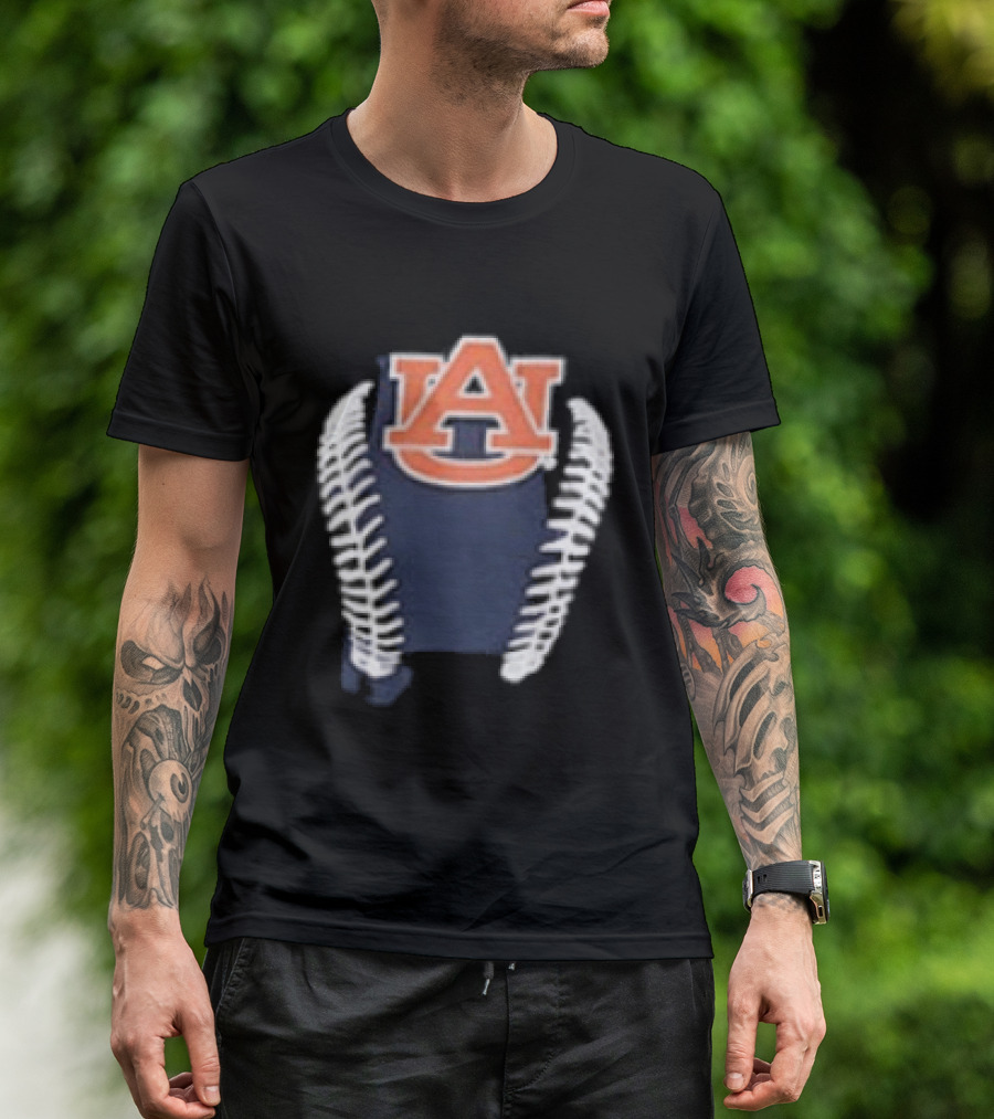 Auburn Tigers Baseball 2026 UA Logo Sports T-Shirt