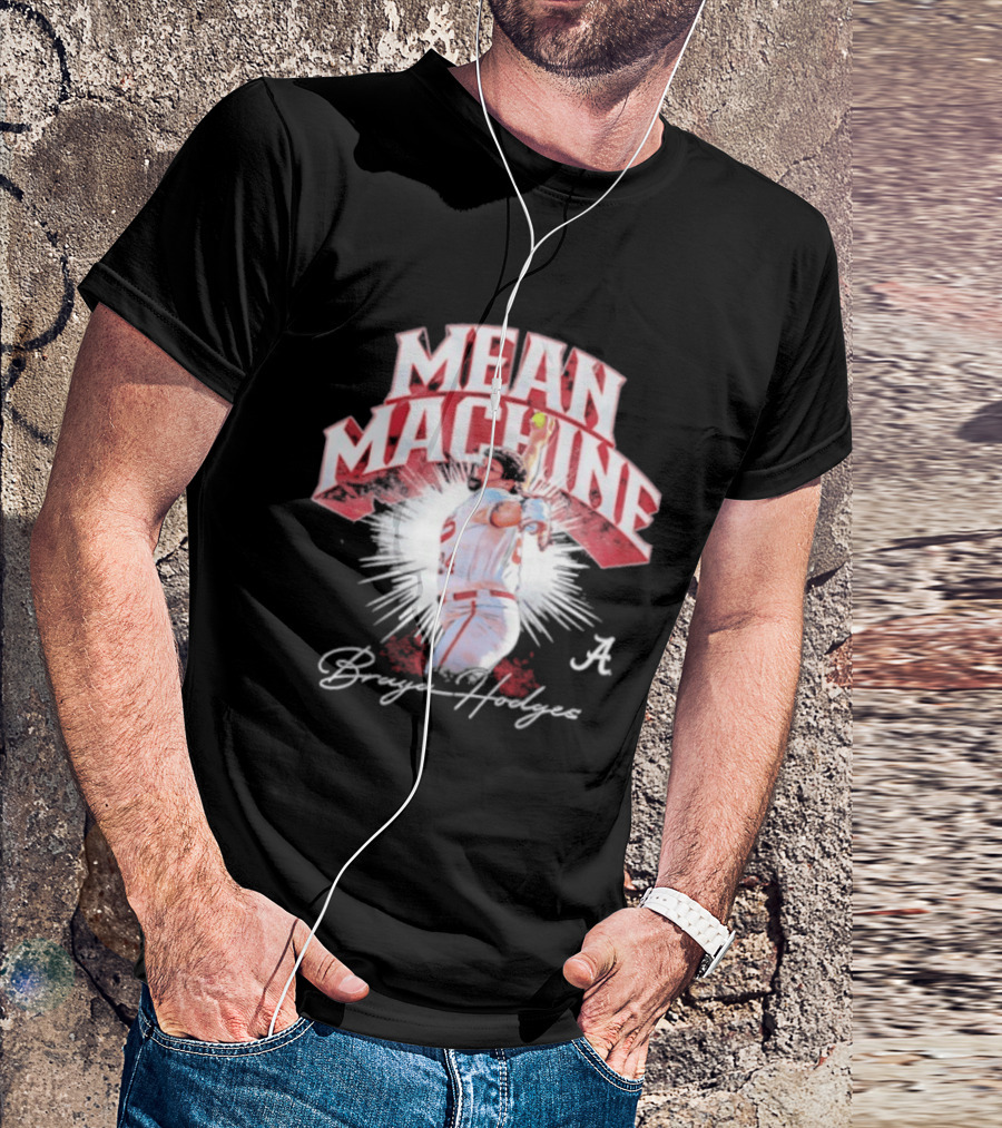 Mean Machine Braya Hodges Alabama Crimson Tide NCAA Softball T-Shirt