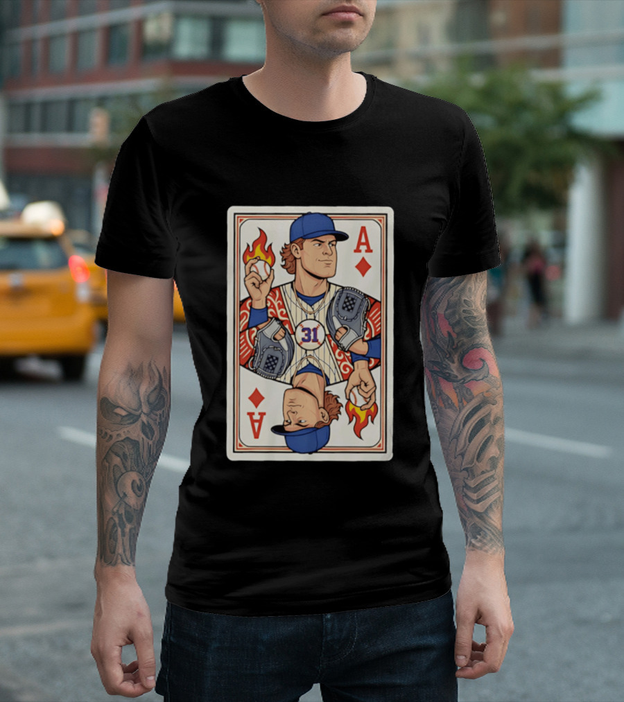 Cam Schlittler New York Yankees Ace Playing Card No 31 T-Shirt
