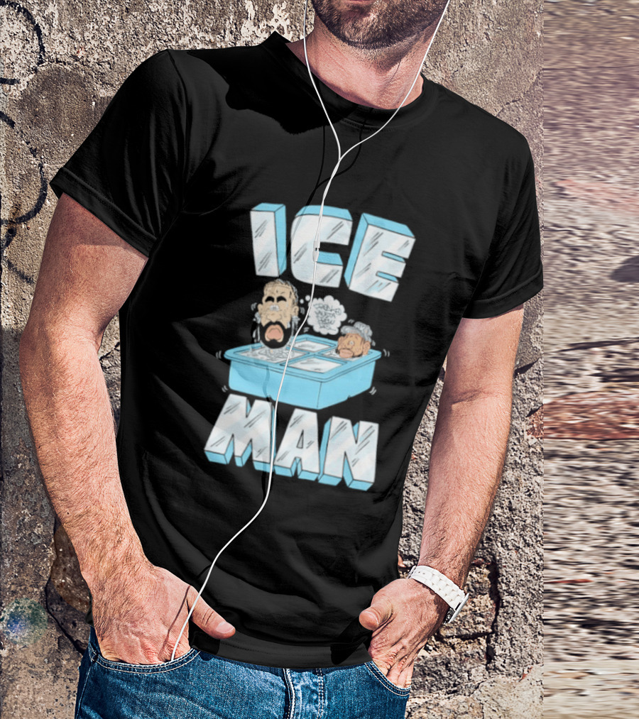 Iceman Fronko Musta Drew Diss Caricature Drake T-Shirt