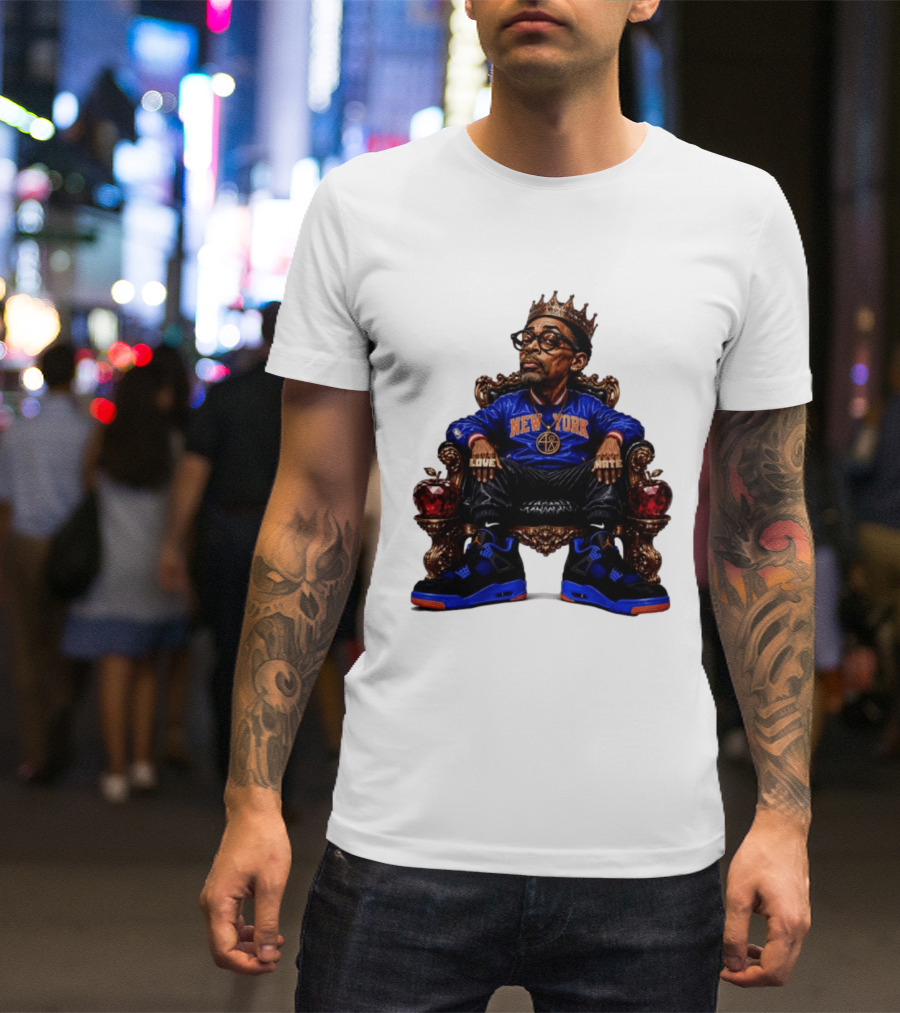 Spike Lee New York Knicks NBA Basketball Love Hate T-Shirt