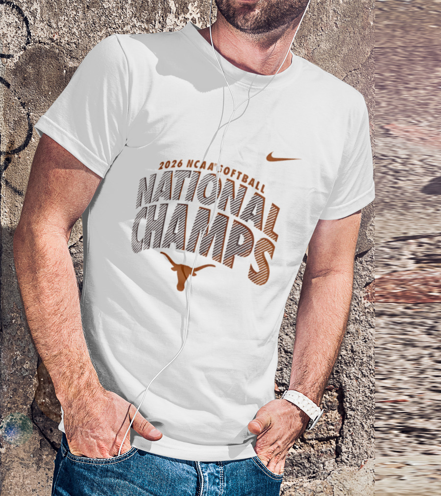 2026 NCAA Softball National Champs Texas Longhorns T-Shirt