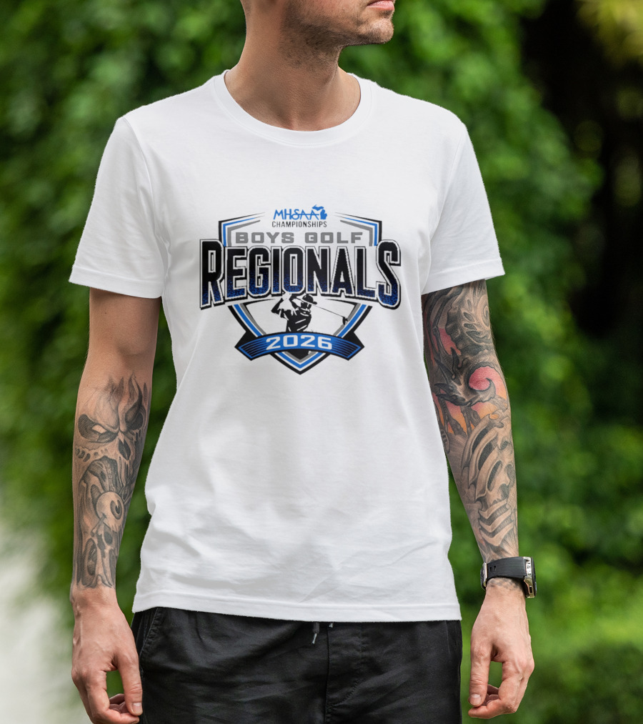 MHSAA Championships Boys Golf Regionals 2026 T-Shirt