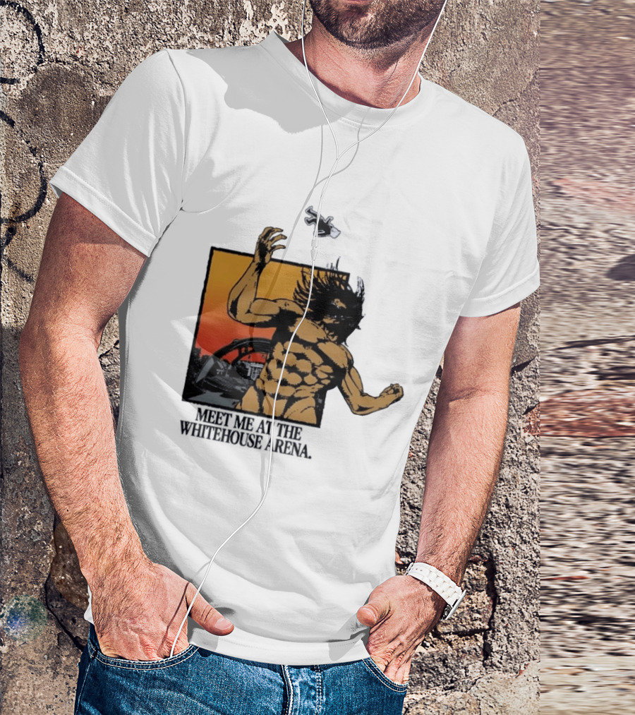 Meet Me At The Whitehouse Arena Attack On Titan Giant T-Shirt