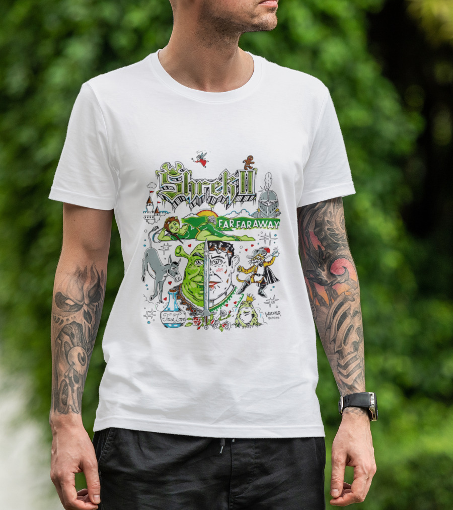 Shrek II Far Far Away True Love Adventure Winter 2023 T-Shirt