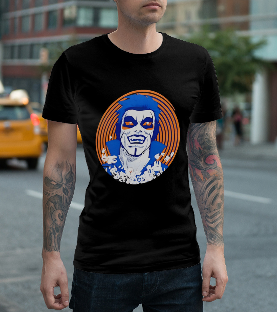 Danhausen WWE New York Knicks Basketball Uncursed Very Nice Very Evil Fan T-Shirt
