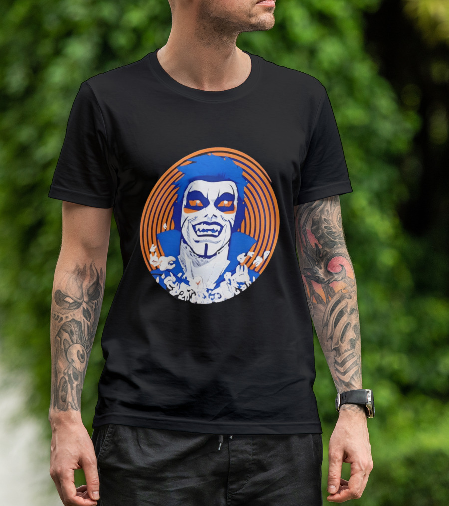Danhausen WWE New York Knicks Basketball Uncursed Very Nice Very Evil Fan T-Shirt