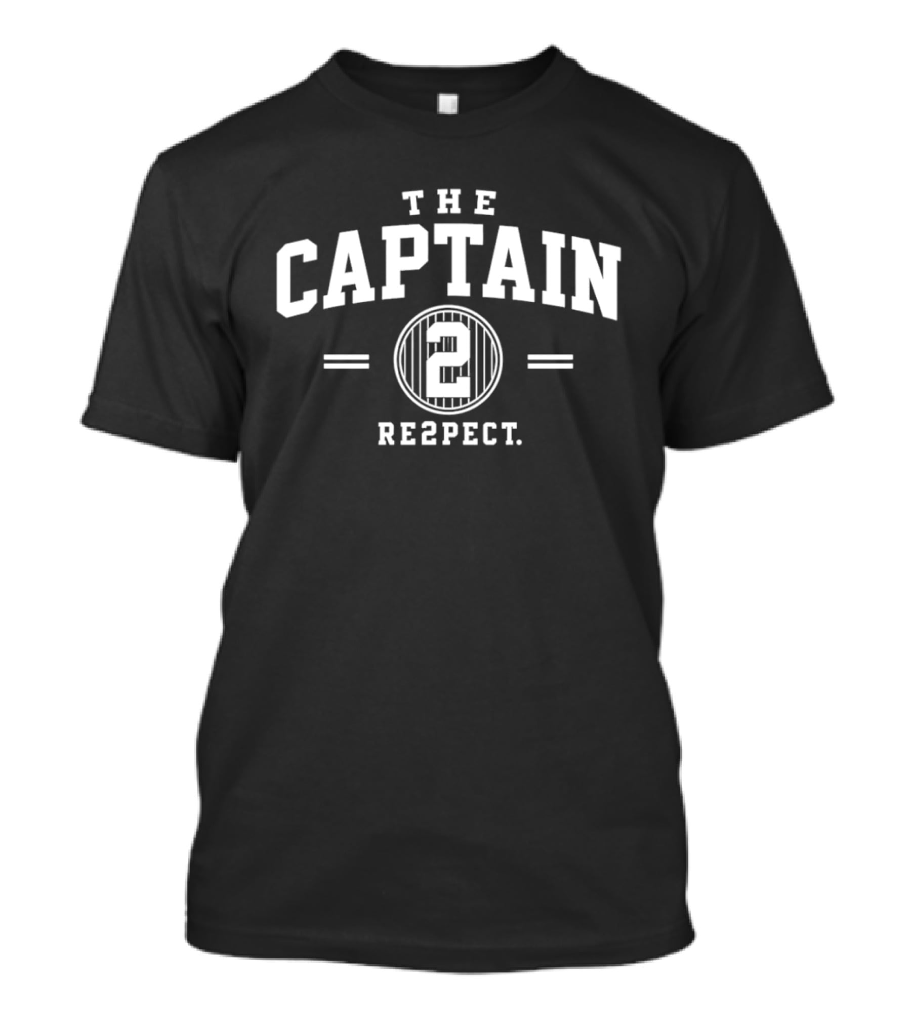 The Captain RE2PECT Number 2 New York Yankees MLB Derek Jeter Legacy 2026 T-Shirt
