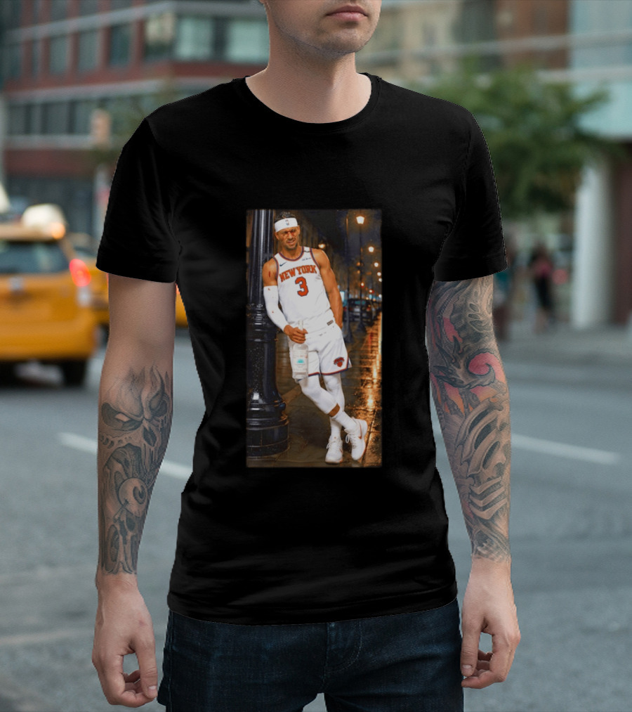 New York Knicks Josh Hart Number 3 NBA Basketball T-Shirt