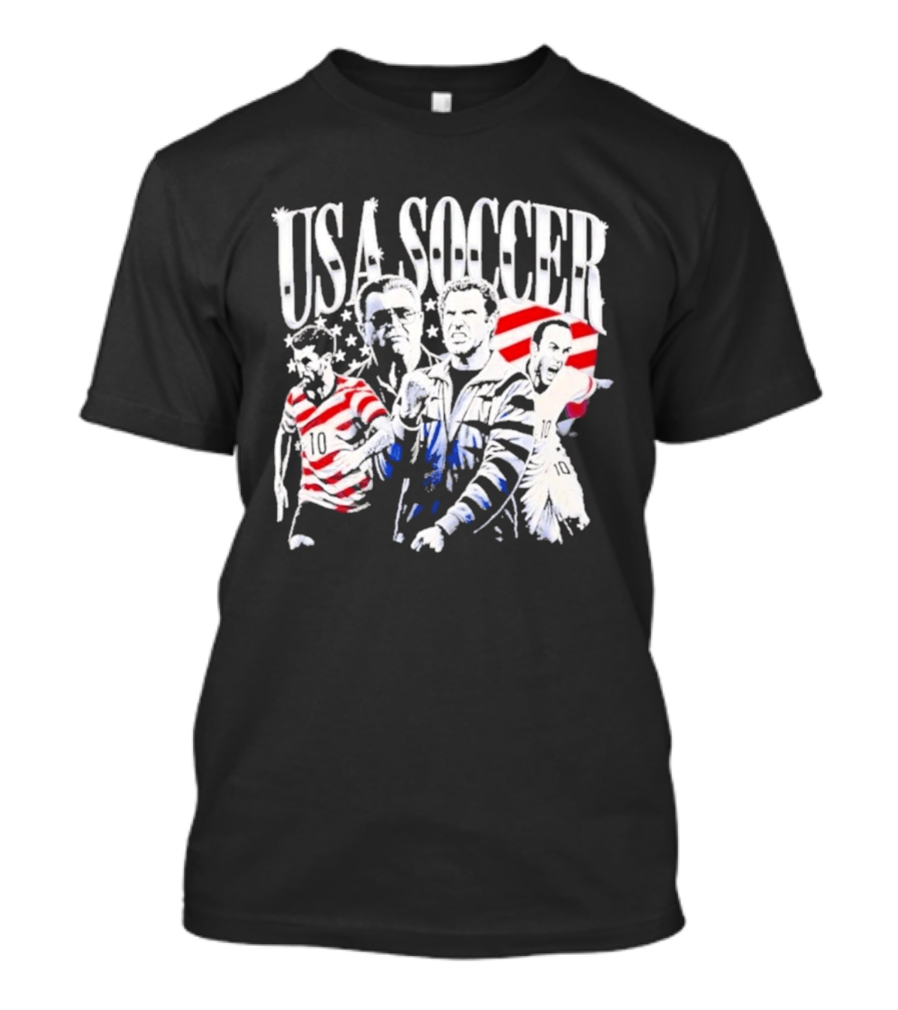 USA Soccer Christian Pulisic Landon Donovan Will Ferrell Kicking And Screaming T-Shirt