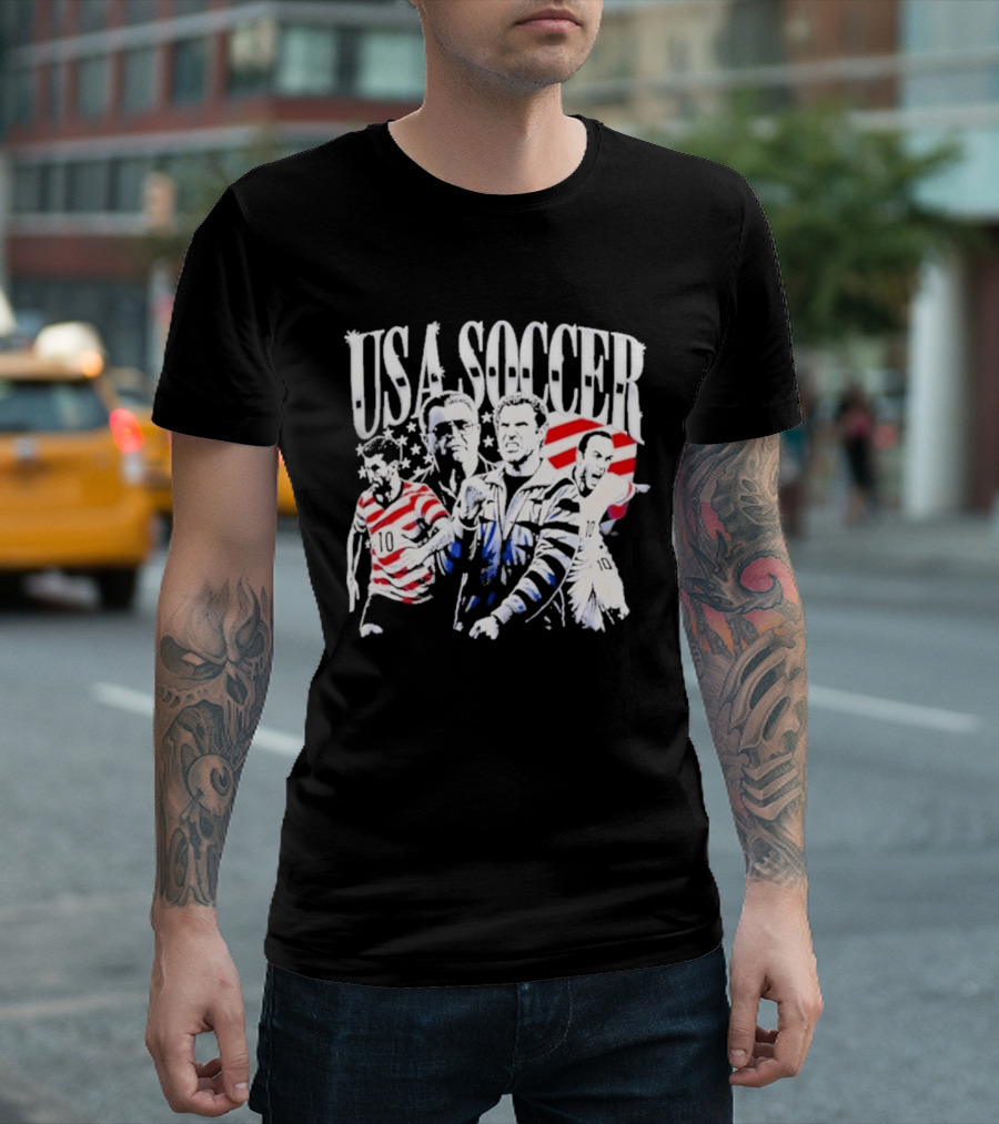 USA Soccer Christian Pulisic Landon Donovan Will Ferrell Kicking And Screaming T-Shirt