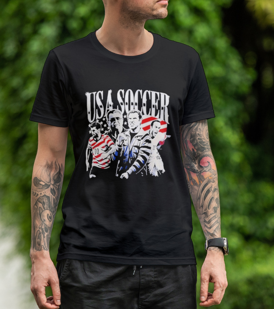 USA Soccer Christian Pulisic Landon Donovan Will Ferrell Kicking And Screaming T-Shirt
