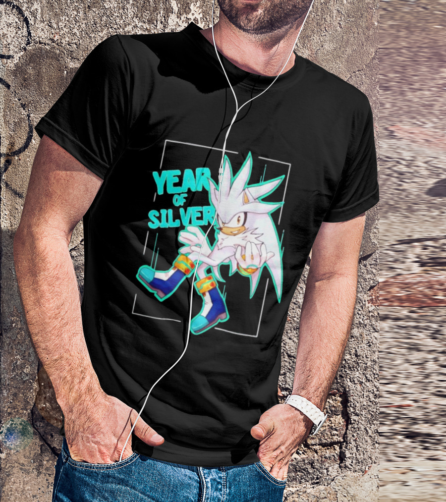 Year Of Silver Hedgehog Classic Character T-Shirt