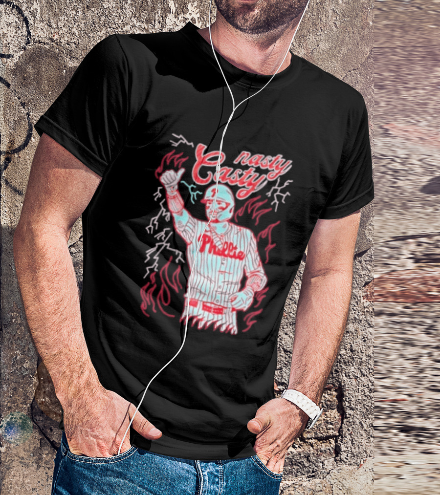 Nasty Casty Philadelphia Phillies Bryce Harper T-Shirt