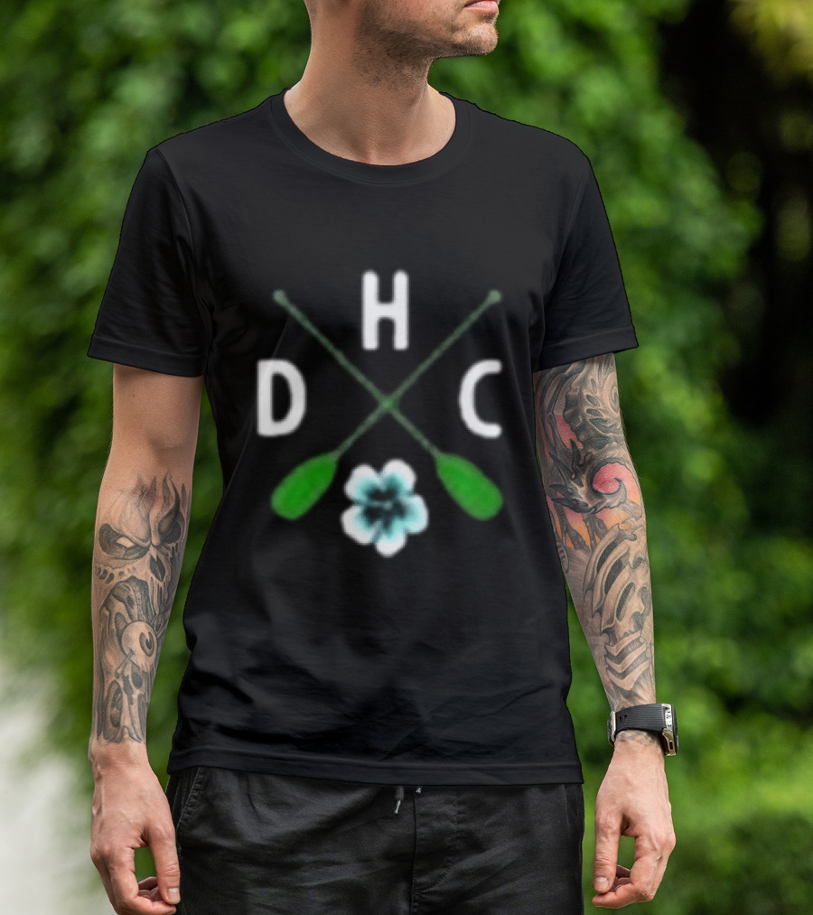 Dance Hall Crashers DHC Exclusive Hawaii Paddles And Flower T-Shirt