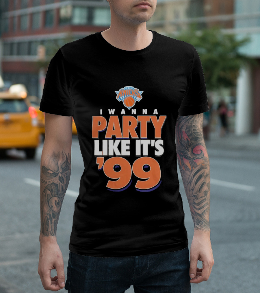 New York Knicks I Wanna Party Like It's '99 T-Shirt