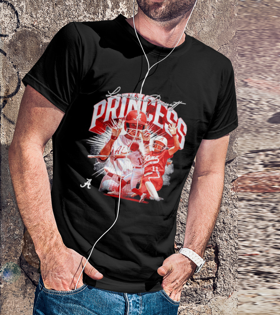 Larissa Preuitt Alabama Princess Softball NCAA Player Collage T-Shirt
