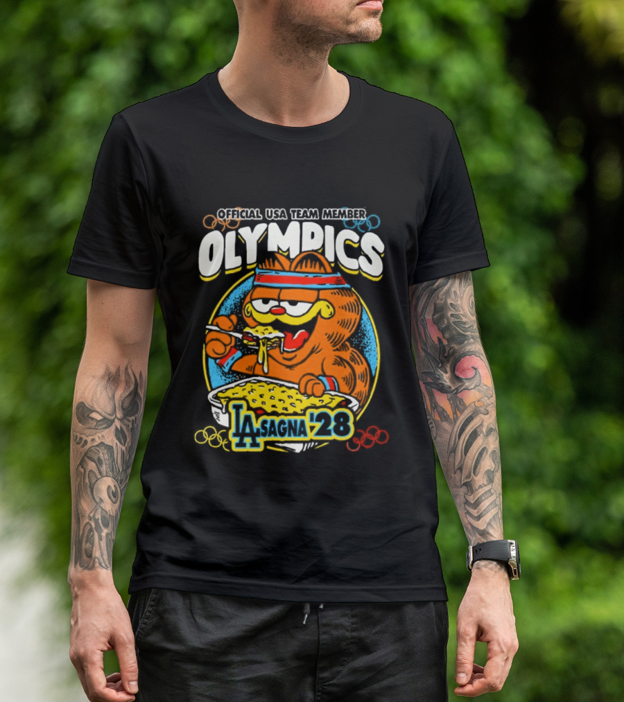 Official Usa Team Member Olympics Lasagna 28 T-Shirt