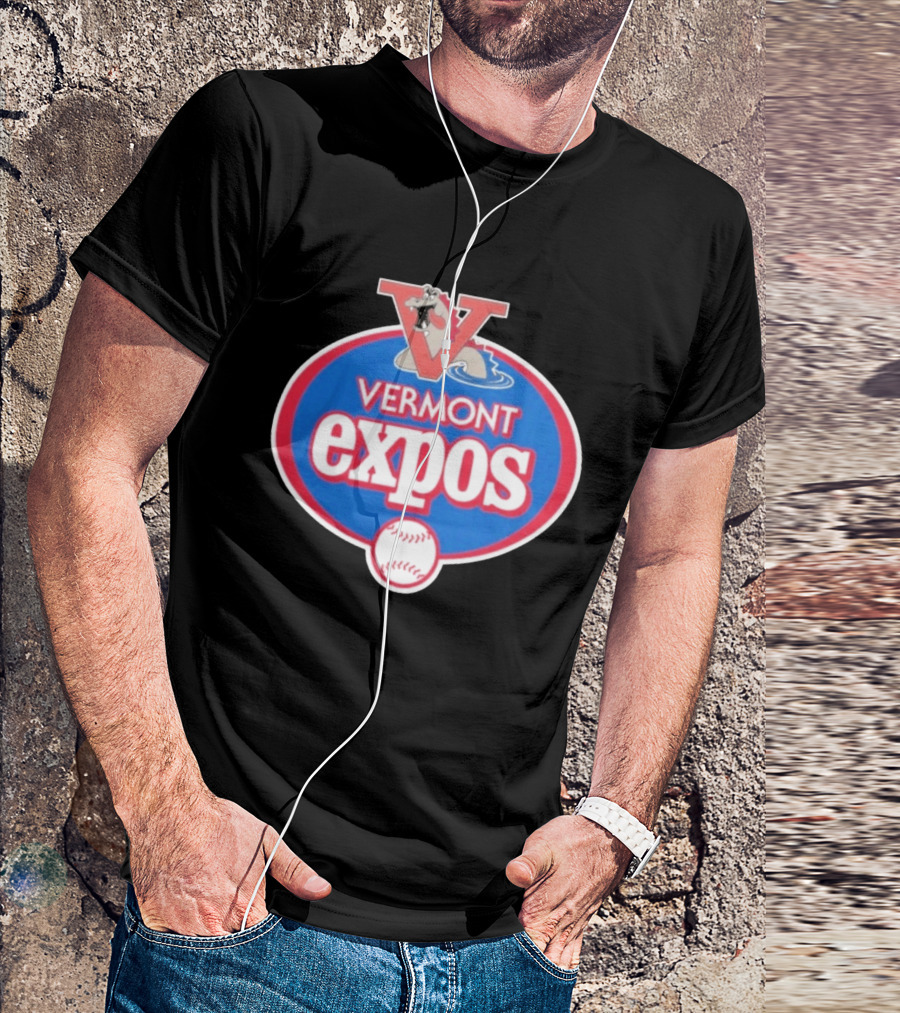 Vermont Expos Baseball Gator T-Shirt