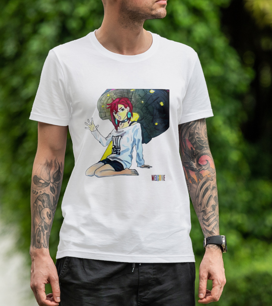 Ayase Momo UFO Anime Welcome T-Shirt
