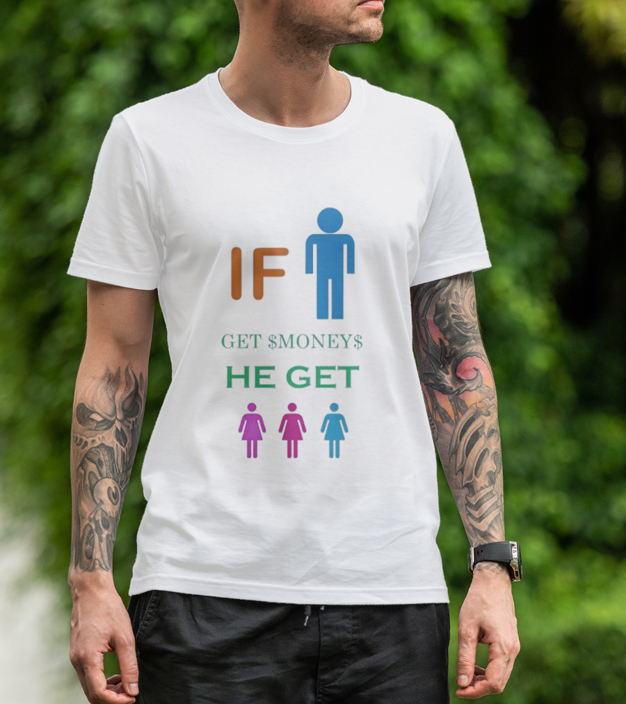 IF Get $Money$ He Get T-Shirt