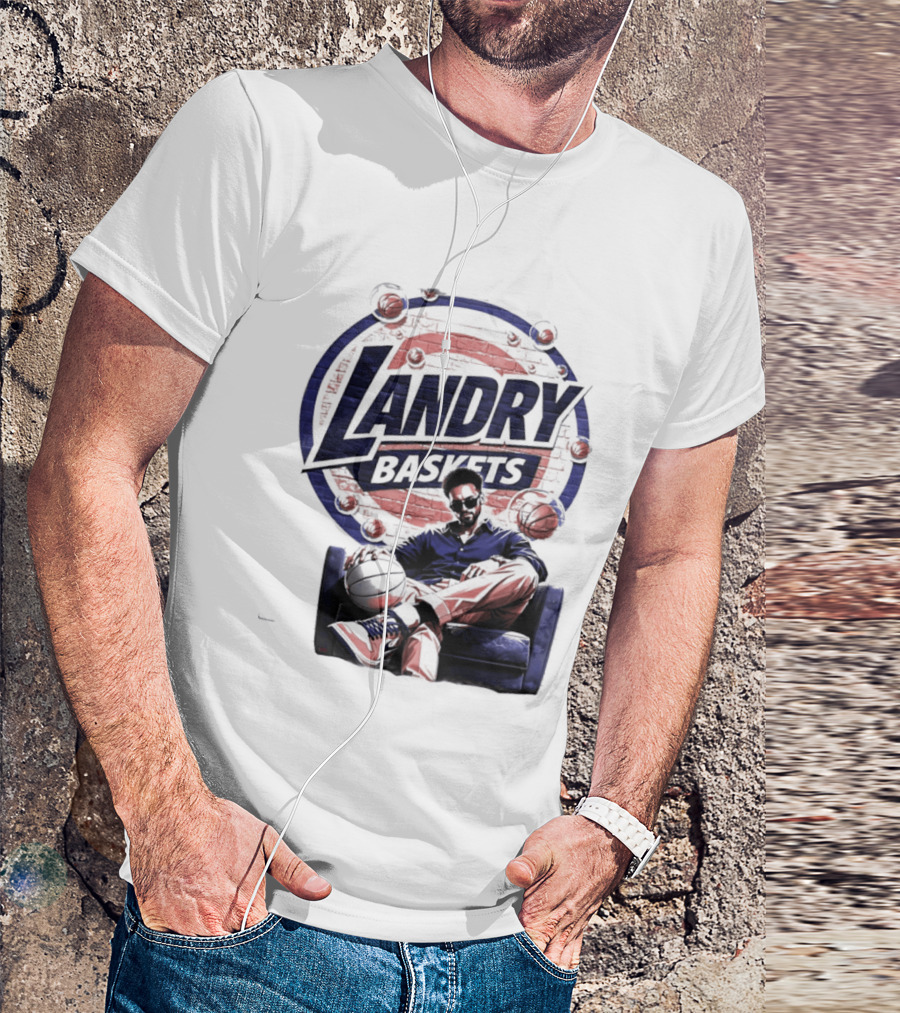 Landry Fields NBA New York Knicks Landry Baskets Basketball T-Shirt
