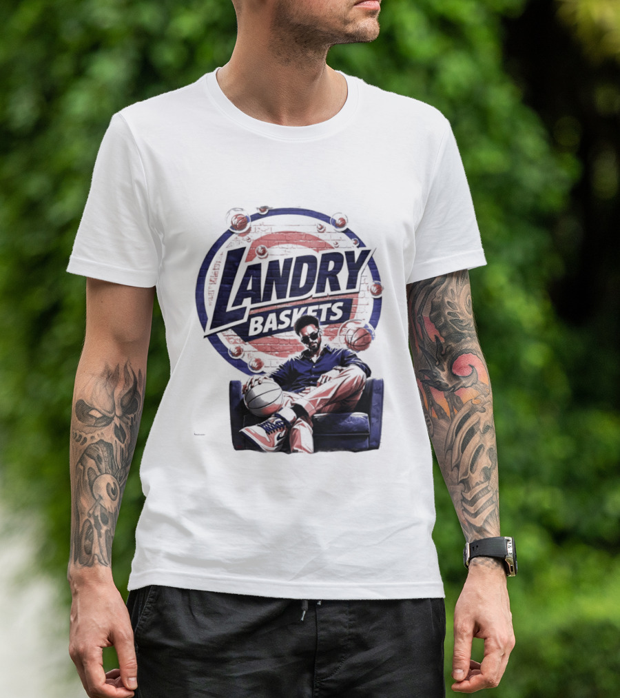 Landry Fields NBA New York Knicks Landry Baskets Basketball T-Shirt