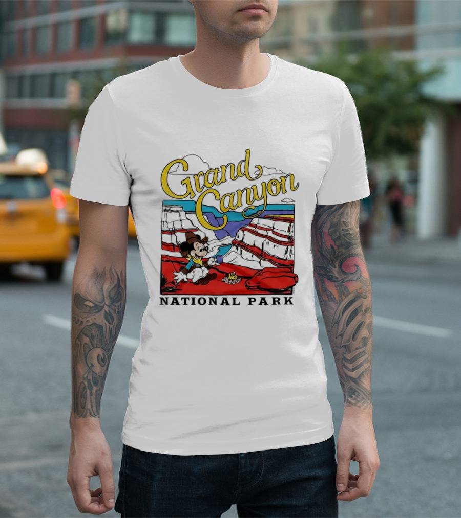 Grand Canyon National Park Mickey Mouse Adventure T-Shirt