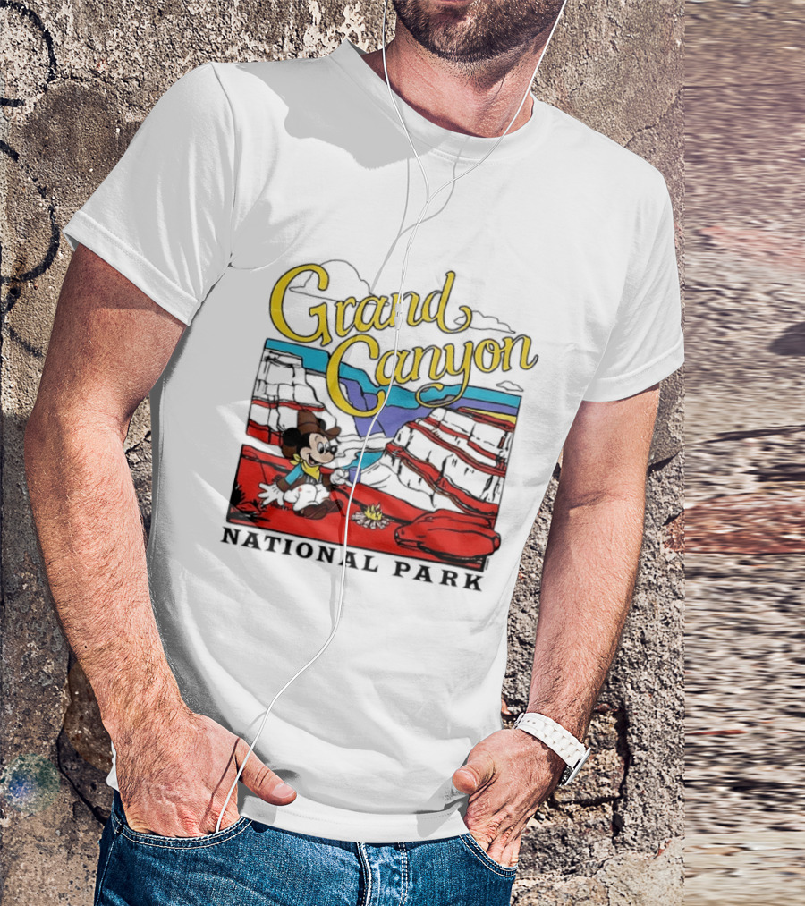 Grand Canyon National Park Mickey Mouse Adventure T-Shirt