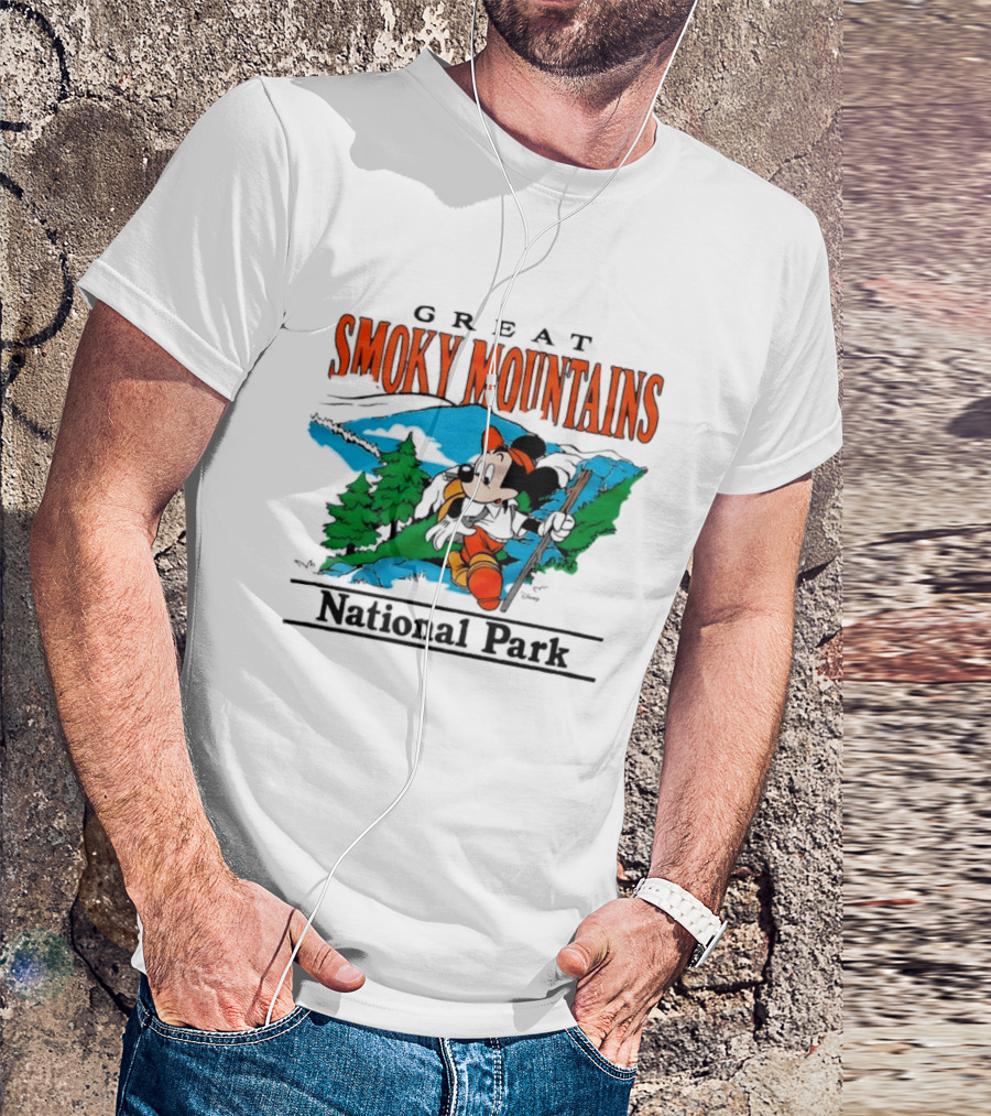 Mickey Mouse Great Smoky Mountains National Park Adventure T-Shirt