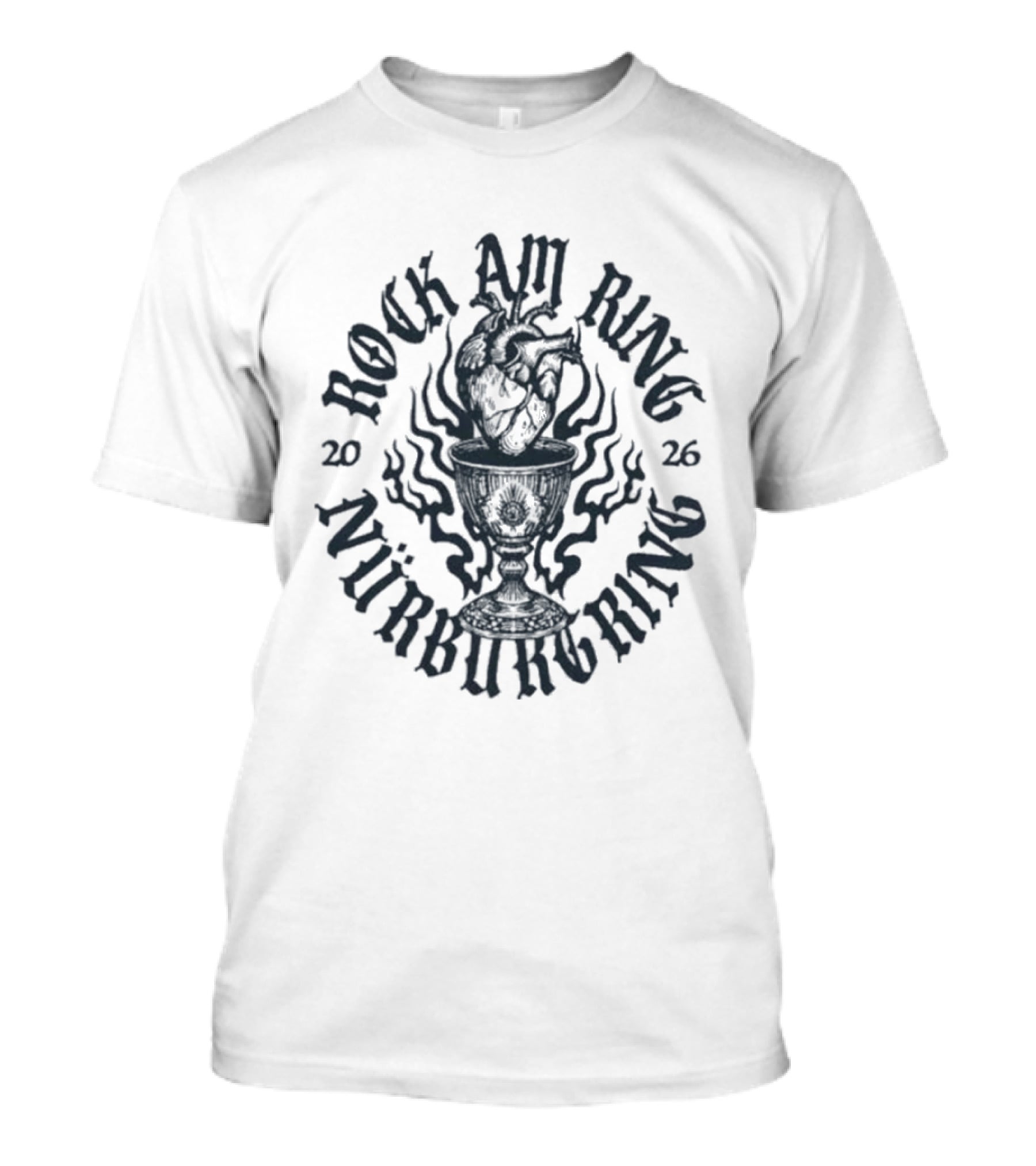 Rock Am Ring Festival 2026 Nurburgring Chalice Design June 5 7 T-Shirt