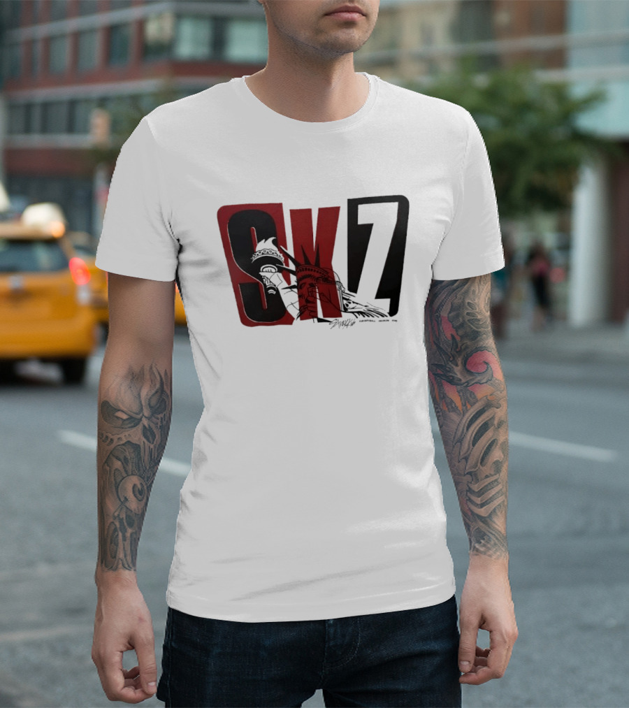Stray Governors Ball New York City SKZ Liberty Statue T-Shirt
