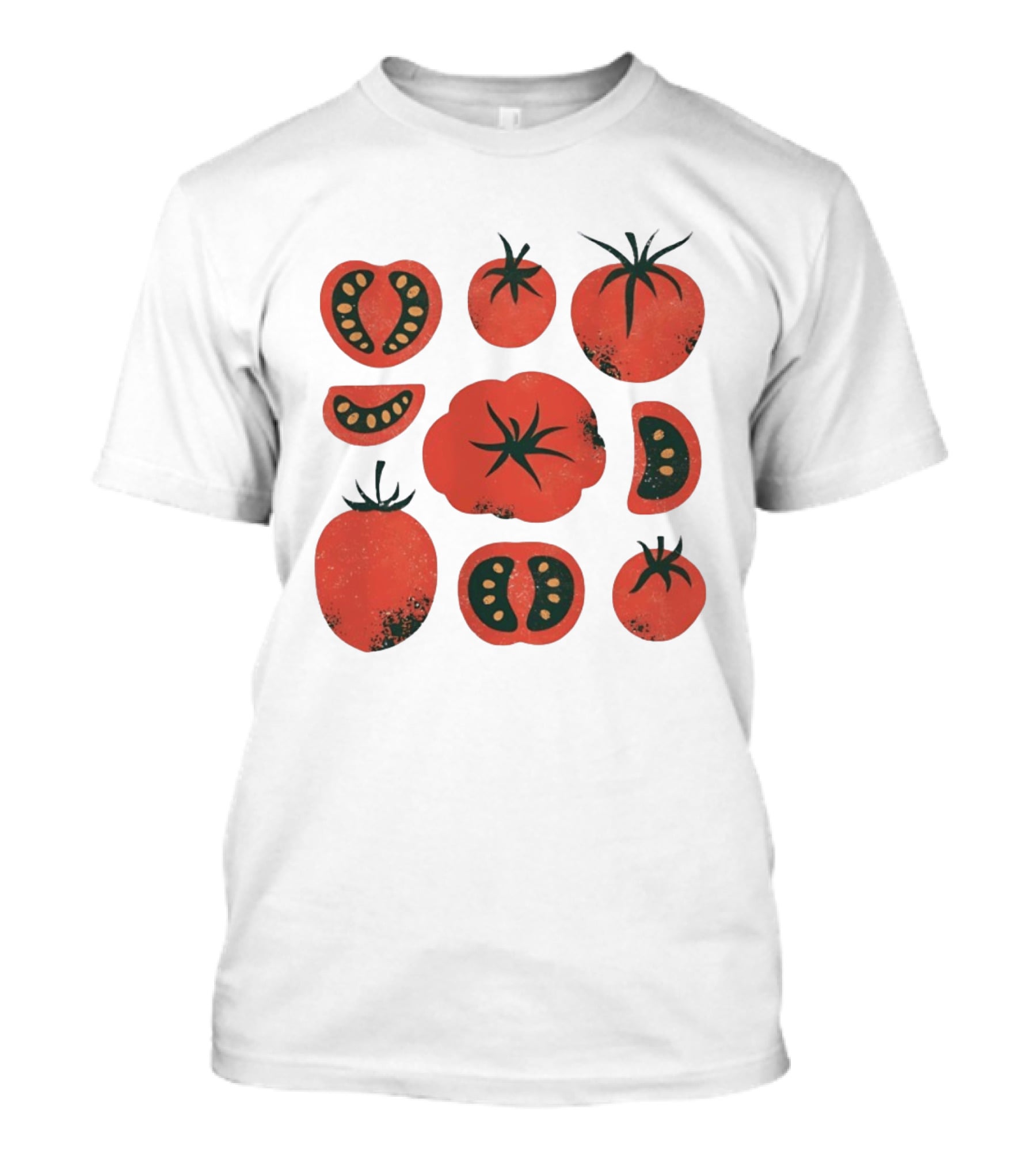 Tomato Garden Harvest Fruit Nature Botanical T-Shirt