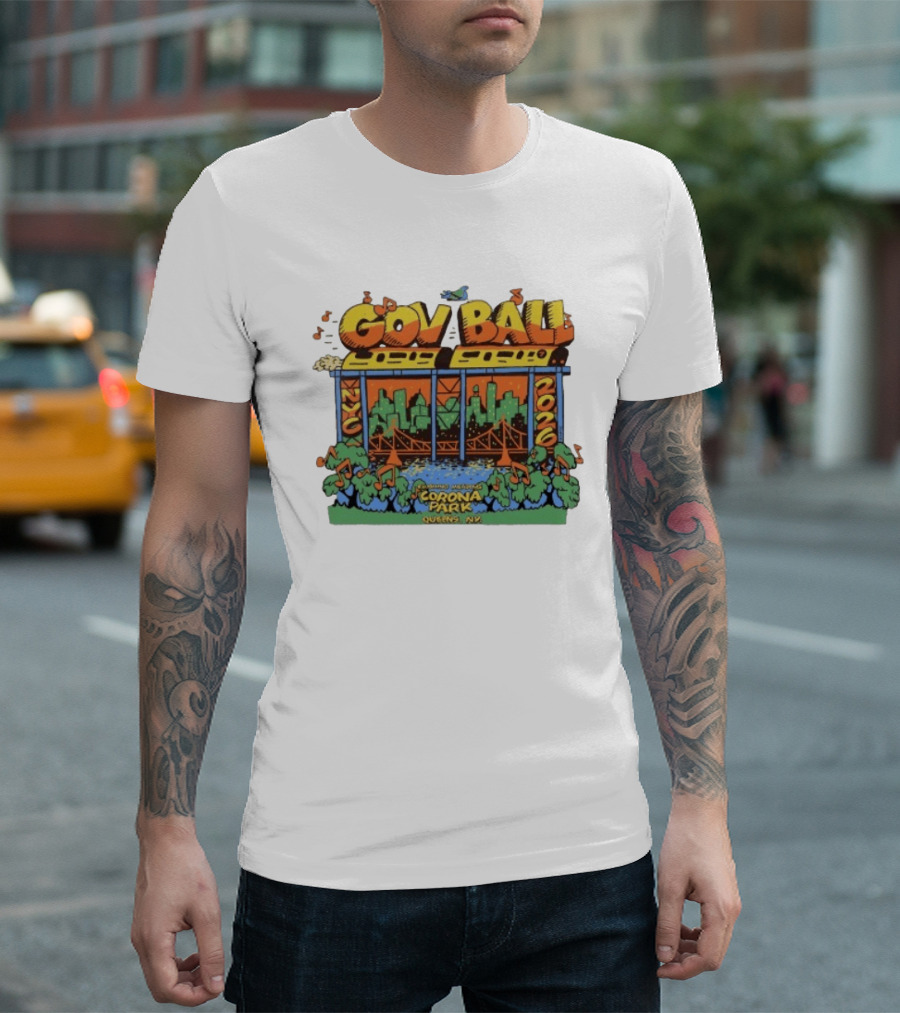 Gov Ball 2020 Flushing Meadows Corona Park Queens NY T-Shirt