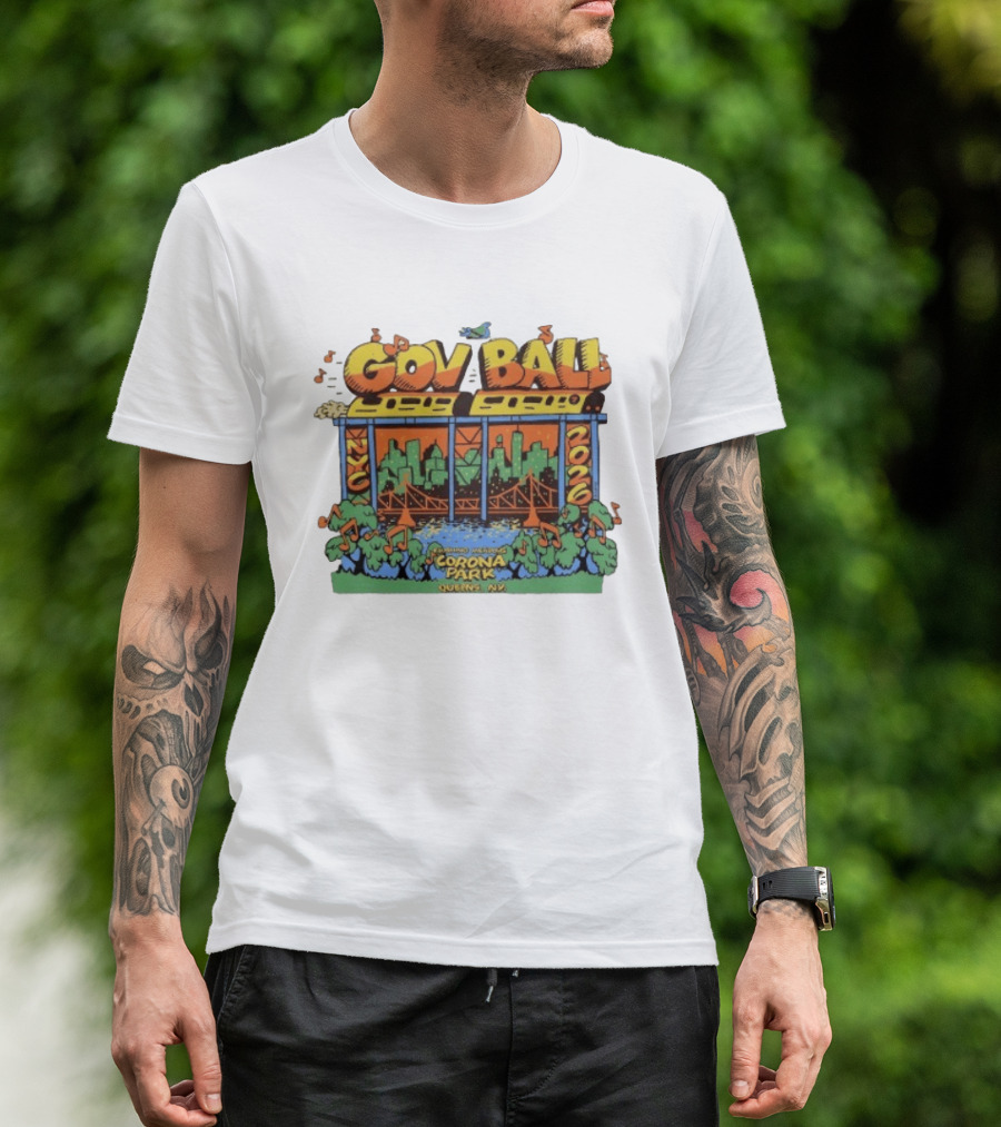 Gov Ball 2020 Flushing Meadows Corona Park Queens NY T-Shirt