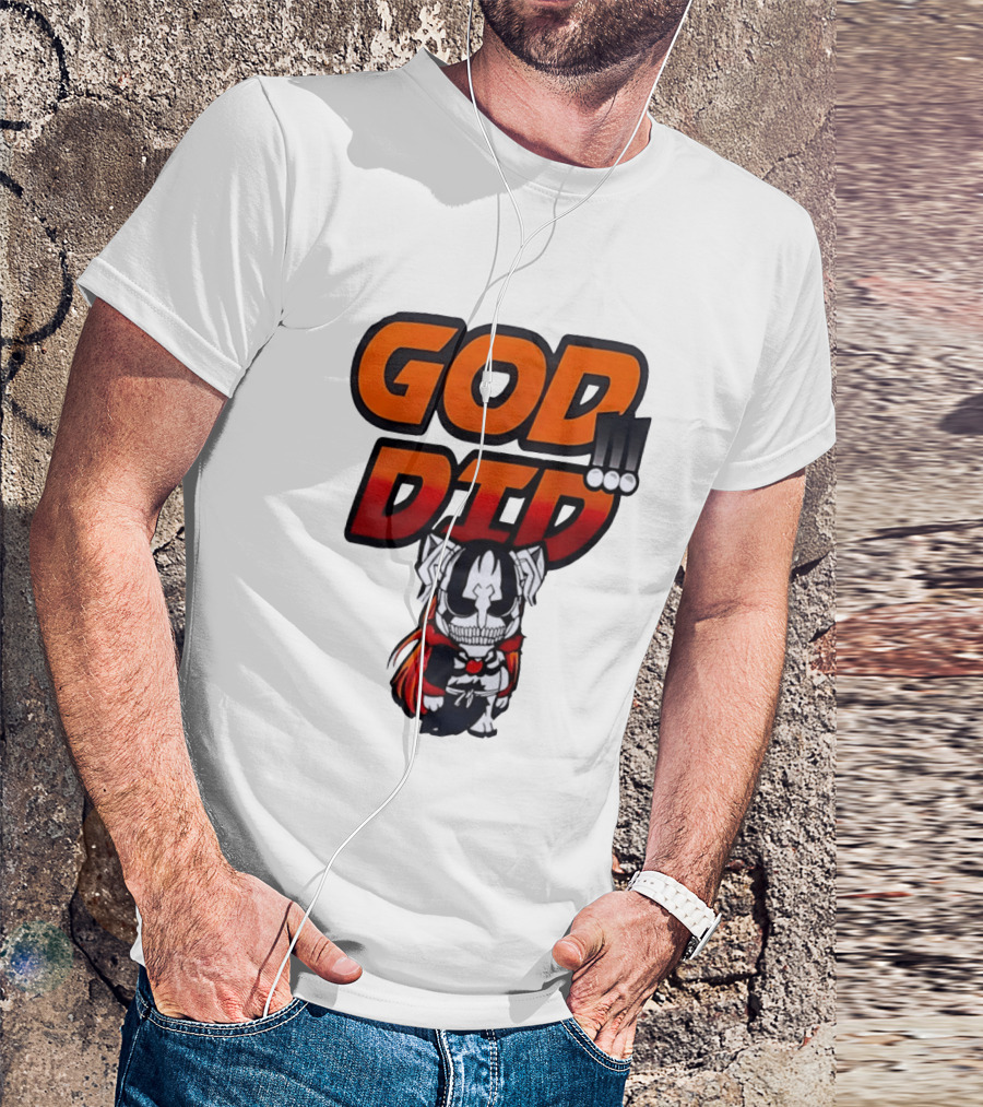 Ichigo Kurosaki God Did Bleach Anime Chibi T-Shirt