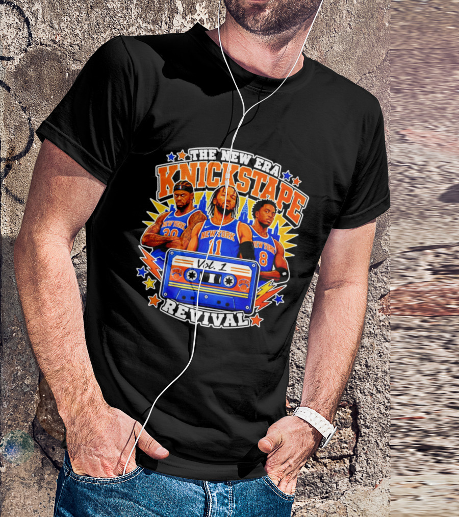 New York Knicks The New Era Knickstape Vol 1 Revival T-Shirt