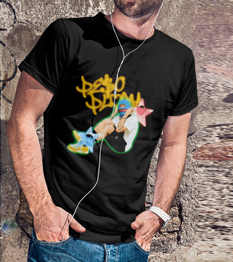 Peso Pluma Zero Love Balaclava Stars P Hundred T-Shirt