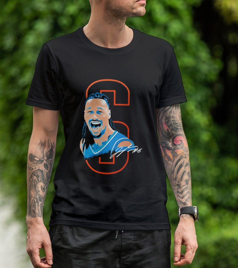 Jaylin Williams OKC Thunder #6 Cartoon T-Shirt