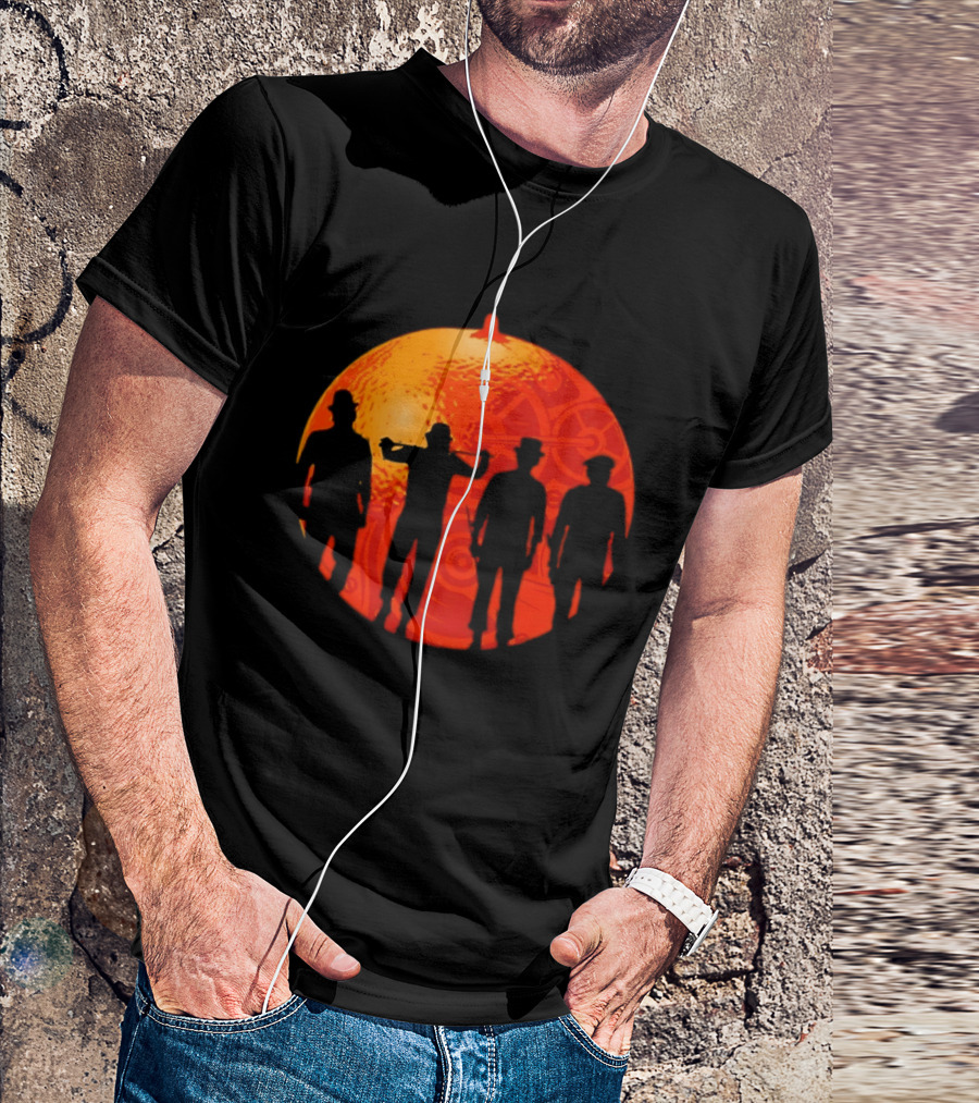 A Work Orange The Droogs Silhouettes Orange Gang T-Shirt