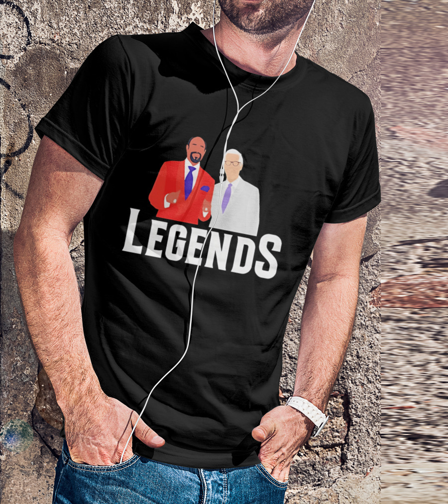 New York Knicks Legends Broadcasters Duo T-Shirt