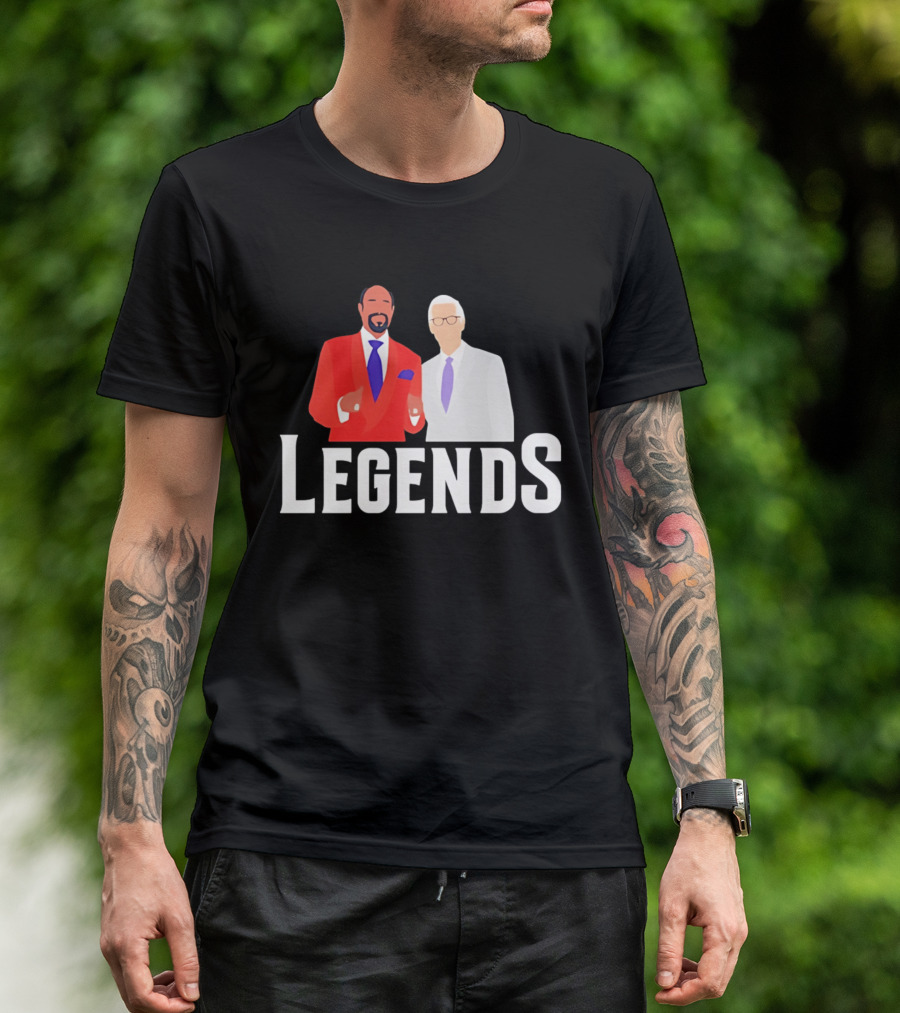 New York Knicks Legends Broadcasters Duo T-Shirt