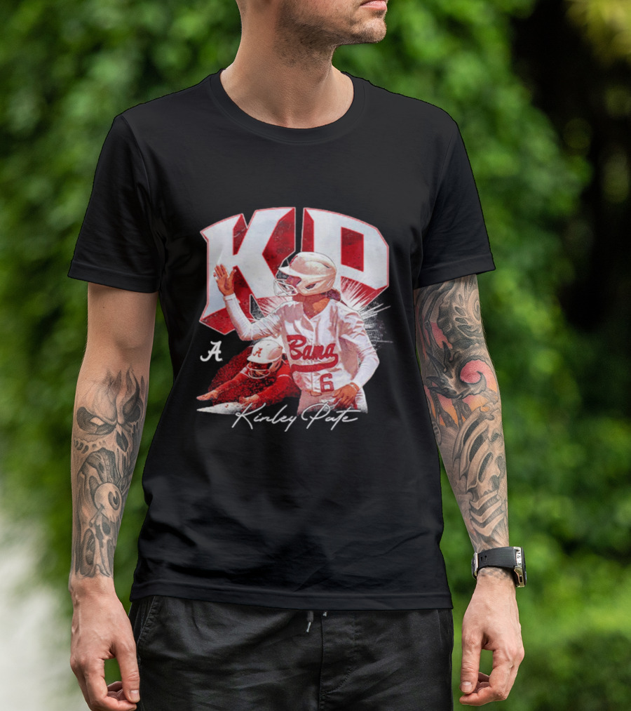 KP Alabama Bama Softball Kinley Pate NCAA Player T-Shirt
