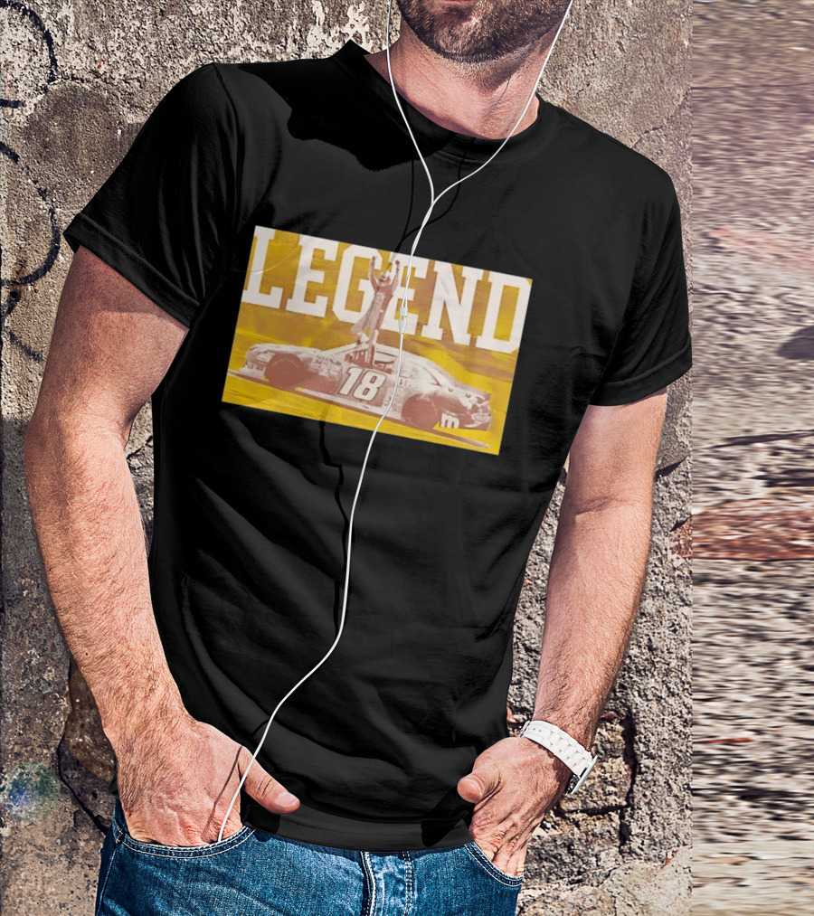 Kyle Busch 18 M&M Legend NASCAR Victory Celebration T-Shirt